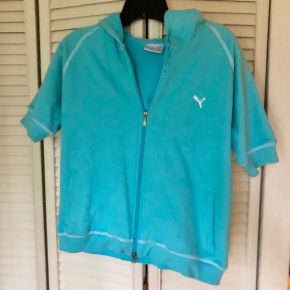 Puma short sleeve hoody